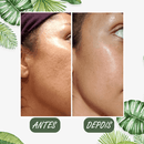 mascara de limpeza de cha verde